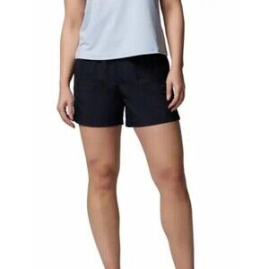 Everlane Shorts Womens 10 Black The Easy High Waisted Summer Breathable Vacation